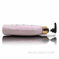 Partihandel PET Pink Pink Plastic Luxury Lotion Pump Bottle Plastformad schampoflaska och balsamförpackning